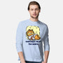 I'm At The Beach-Mens-Long Sleeved-Tee-nickzzarto