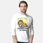 I'm At The Beach-Mens-Long Sleeved-Tee-nickzzarto