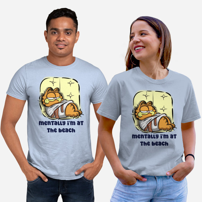 I'm At The Beach-Unisex-Basic-Tee-nickzzarto