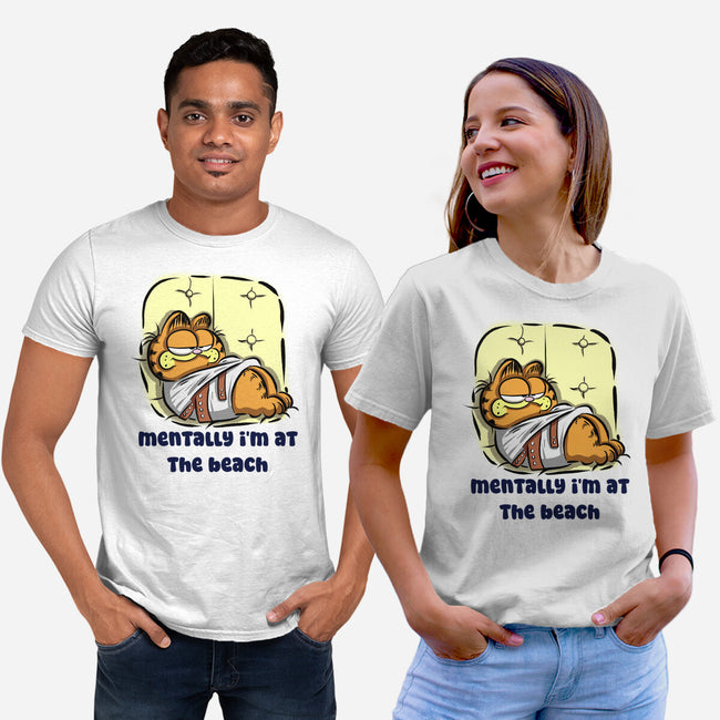 I'm At The Beach-Unisex-Basic-Tee-nickzzarto
