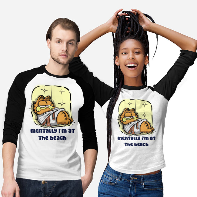 I'm At The Beach-Unisex-Baseball-Tee-nickzzarto