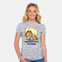I'm At The Beach-Womens-Fitted-Tee-nickzzarto