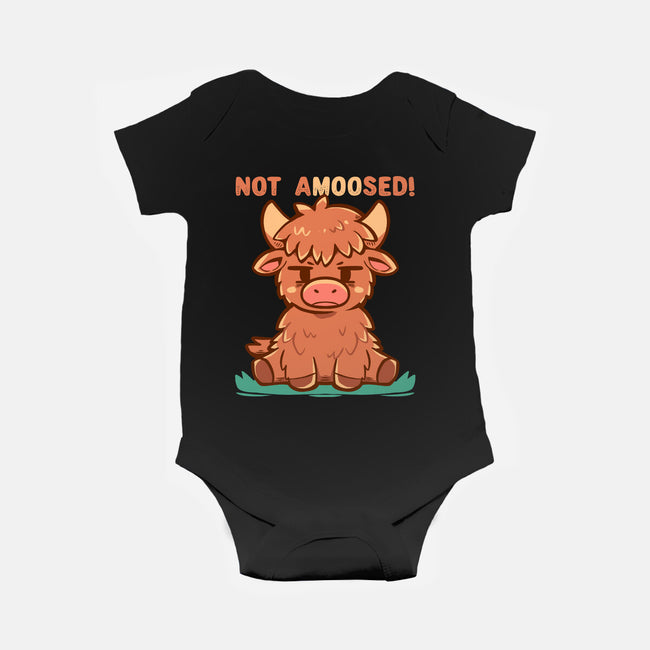 Not Amoosed Today-Baby-Basic-Onesie-TechraNova