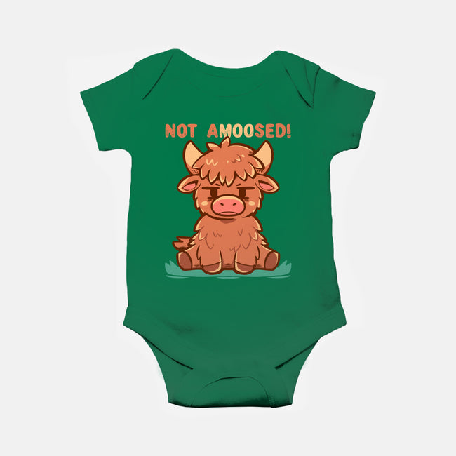 Not Amoosed Today-Baby-Basic-Onesie-TechraNova