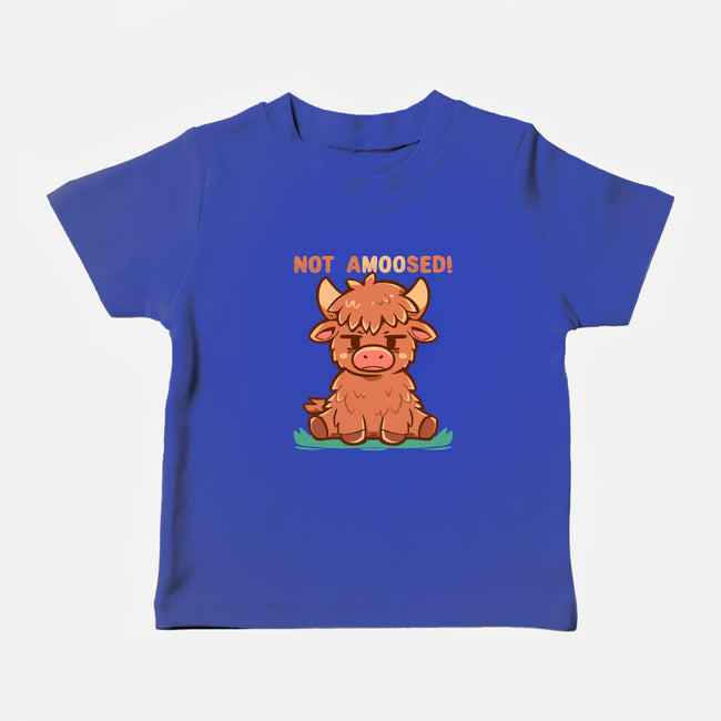 Not Amoosed Today-Baby-Basic-Tee-TechraNova