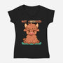 Not Amoosed Today-Womens-V-Neck-Tee-TechraNova