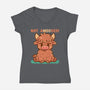 Not Amoosed Today-Womens-V-Neck-Tee-TechraNova