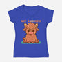 Not Amoosed Today-Womens-V-Neck-Tee-TechraNova