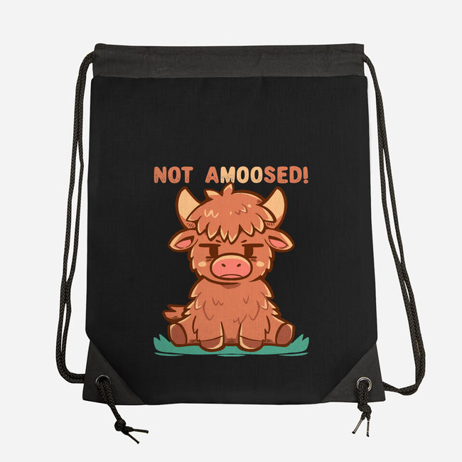Not Amoosed Today-None-Drawstring-Bag-TechraNova