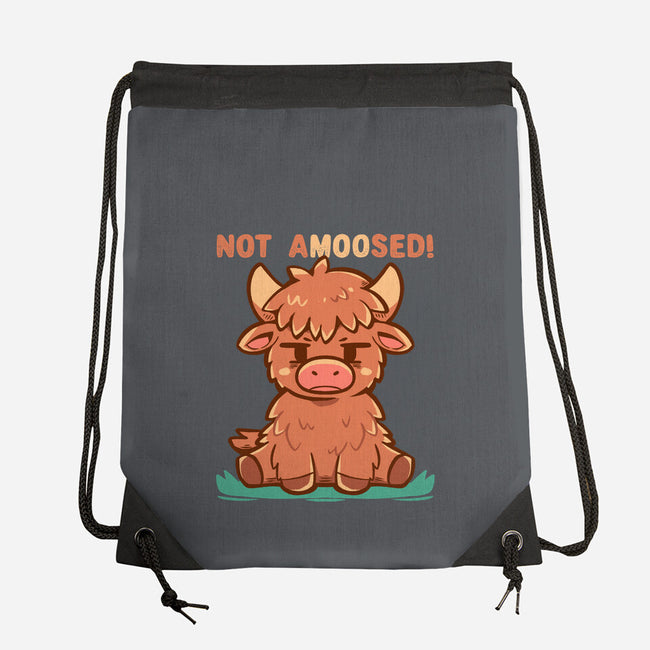 Not Amoosed Today-None-Drawstring-Bag-TechraNova