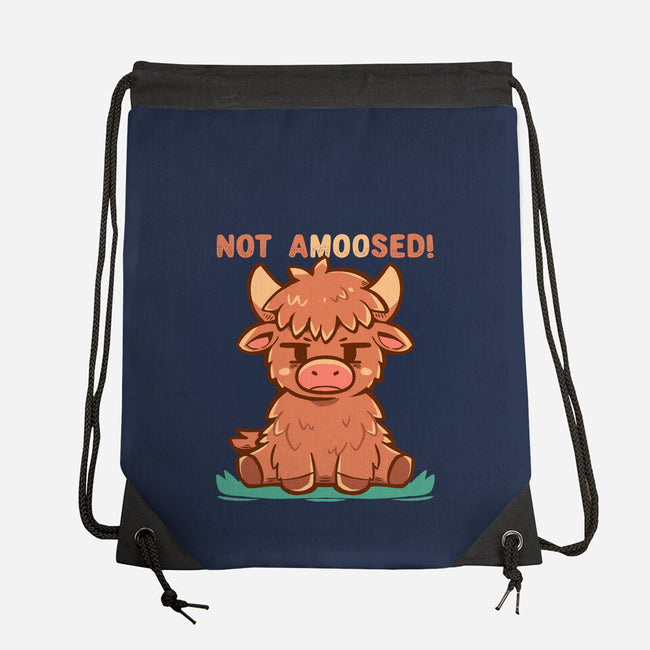 Not Amoosed Today-None-Drawstring-Bag-TechraNova