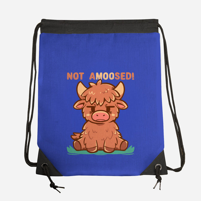 Not Amoosed Today-None-Drawstring-Bag-TechraNova