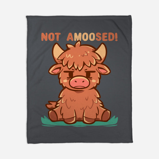 Not Amoosed Today-None-Fleece-Blanket-TechraNova