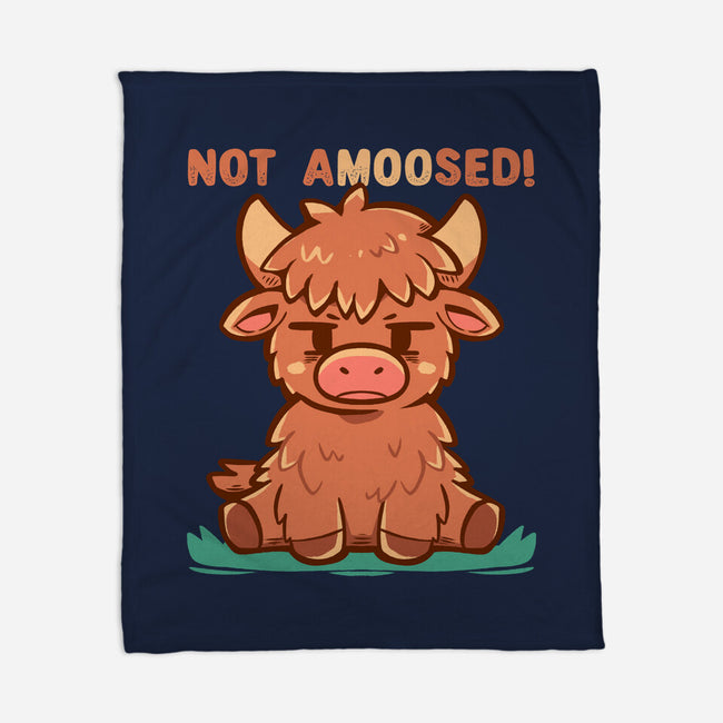 Not Amoosed Today-None-Fleece-Blanket-TechraNova