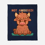 Not Amoosed Today-None-Fleece-Blanket-TechraNova