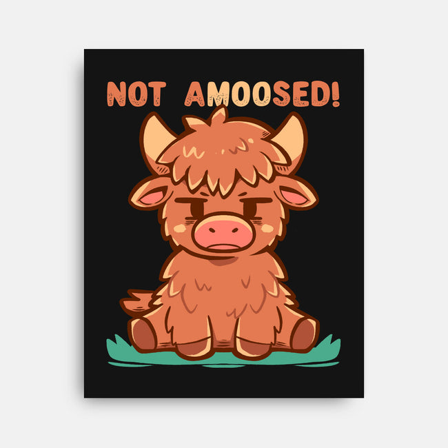 Not Amoosed Today-None-Stretched-Canvas-TechraNova