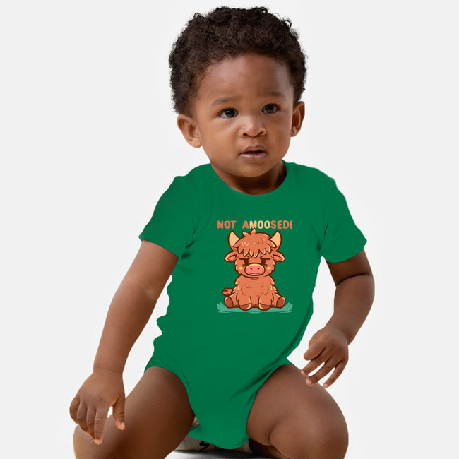 Not Amoosed Today-Baby-Basic-Onesie-TechraNova