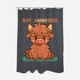 Not Amoosed Today-None-Polyester-Shower Curtain-TechraNova