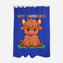 Not Amoosed Today-None-Polyester-Shower Curtain-TechraNova