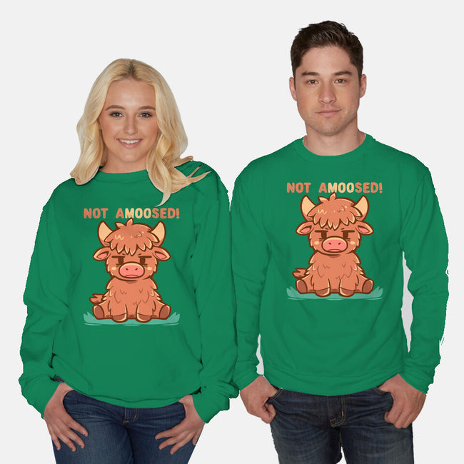 Not Amoosed Today-Unisex-Crew Neck-Sweatshirt-TechraNova