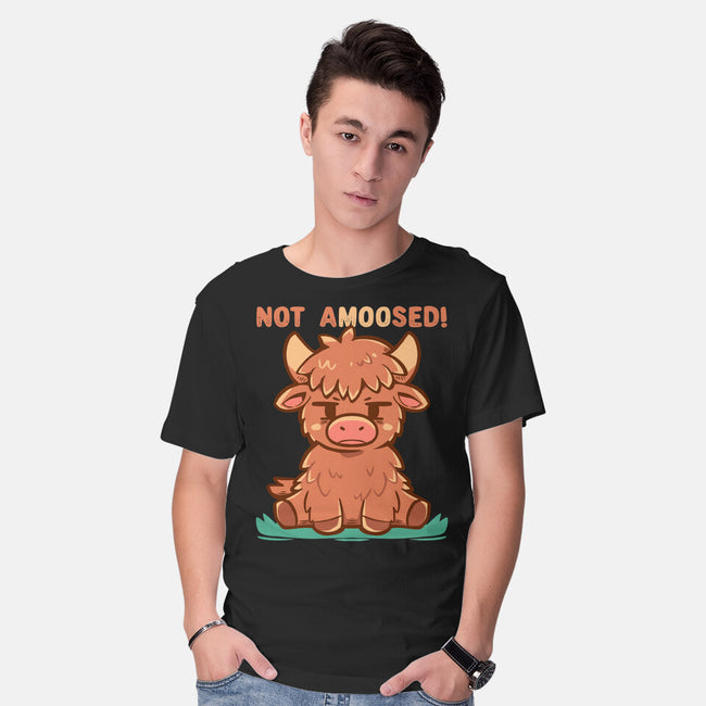 Not Amoosed Today-Mens-Basic-Tee-TechraNova