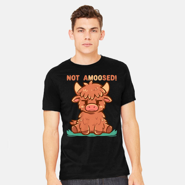Not Amoosed Today-Mens-Heavyweight-Tee-TechraNova