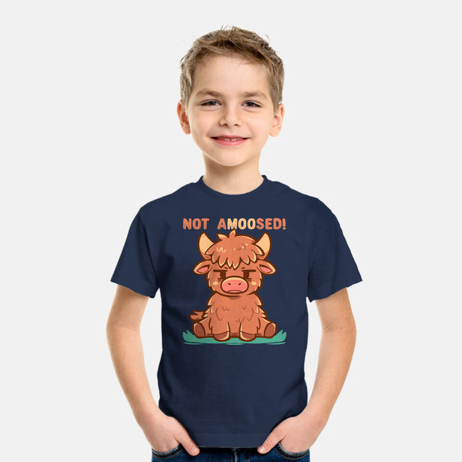 Not Amoosed Today-Youth-Basic-Tee-TechraNova