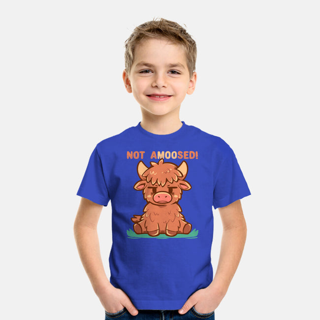 Not Amoosed Today-Youth-Basic-Tee-TechraNova