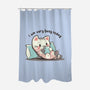 I Am Very Busy Today-None-Polyester-Shower Curtain-TechraNova