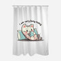 I Am Very Busy Today-None-Polyester-Shower Curtain-TechraNova