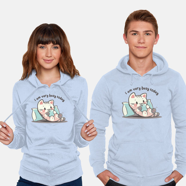 I Am Very Busy Today-Unisex-Pullover-Sweatshirt-TechraNova