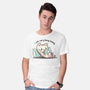 I Am Very Busy Today-Mens-Basic-Tee-TechraNova