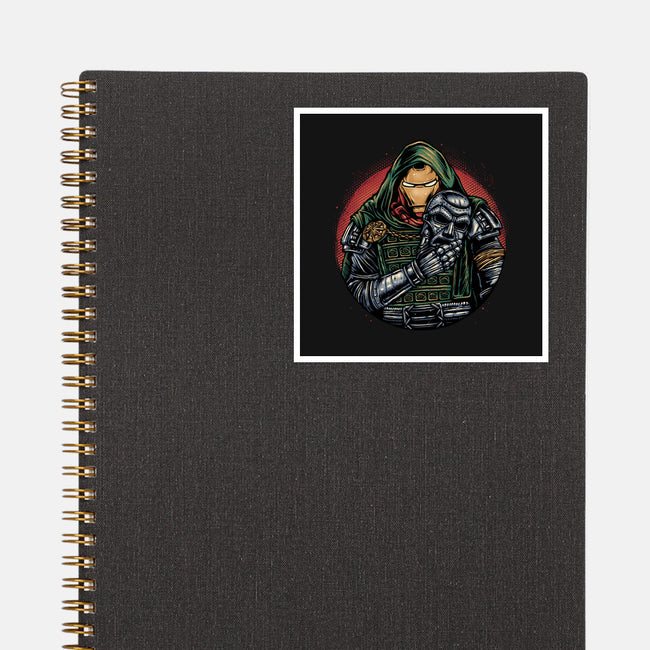 Iron Inside-None-Glossy-Sticker-glitchygorilla