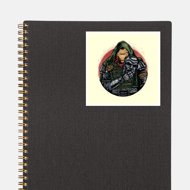 Iron Inside-None-Glossy-Sticker-glitchygorilla