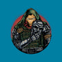 Iron Inside-None-Drawstring-Bag-glitchygorilla