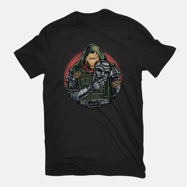 Iron Inside-Womens-Fitted-Tee-glitchygorilla
