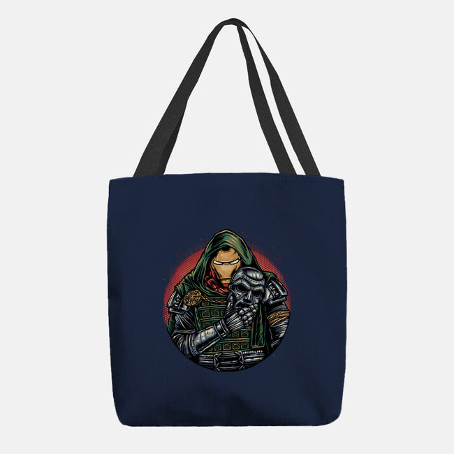Iron Inside-None-Basic Tote-Bag-glitchygorilla