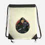 Iron Inside-None-Drawstring-Bag-glitchygorilla