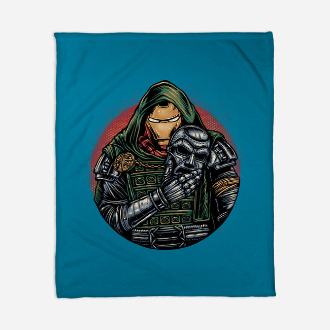 Iron Inside-None-Fleece-Blanket-glitchygorilla