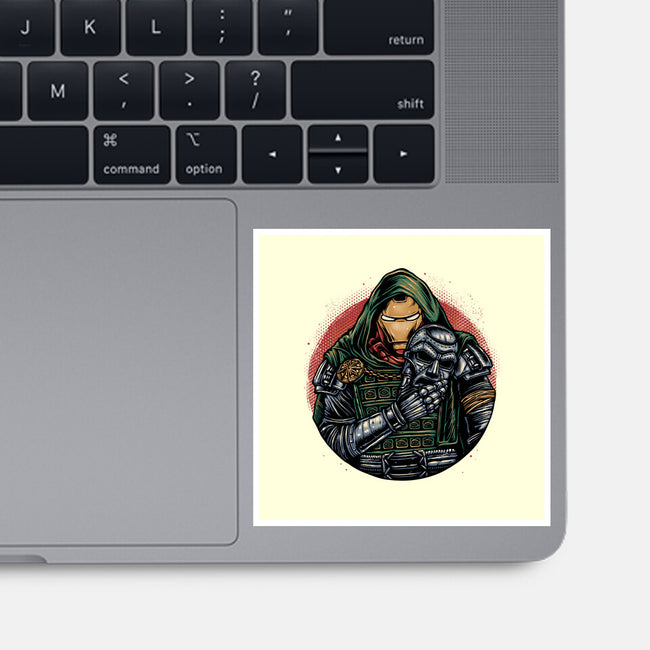 Iron Inside-None-Glossy-Sticker-glitchygorilla