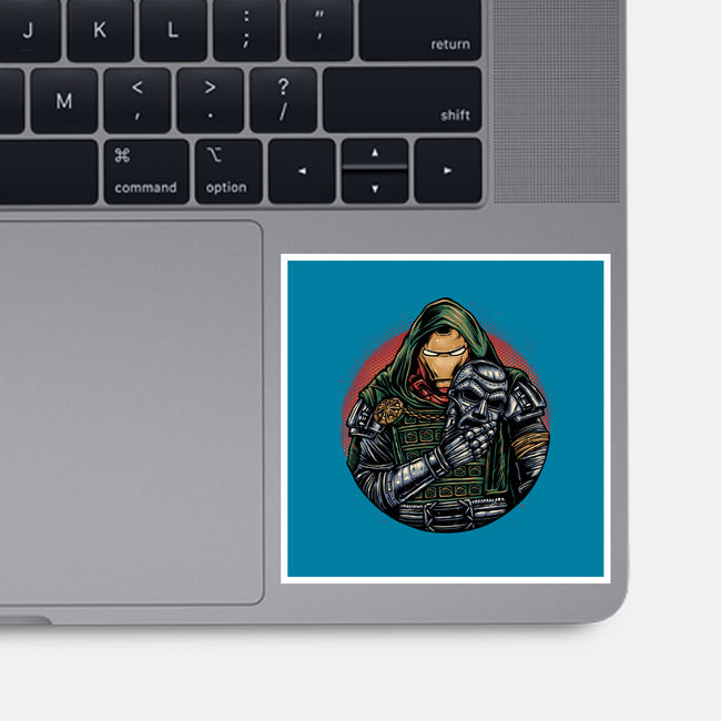 Iron Inside-None-Glossy-Sticker-glitchygorilla