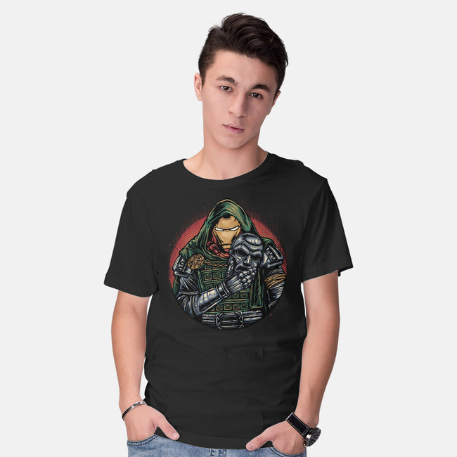 Iron Inside-Mens-Basic-Tee-glitchygorilla