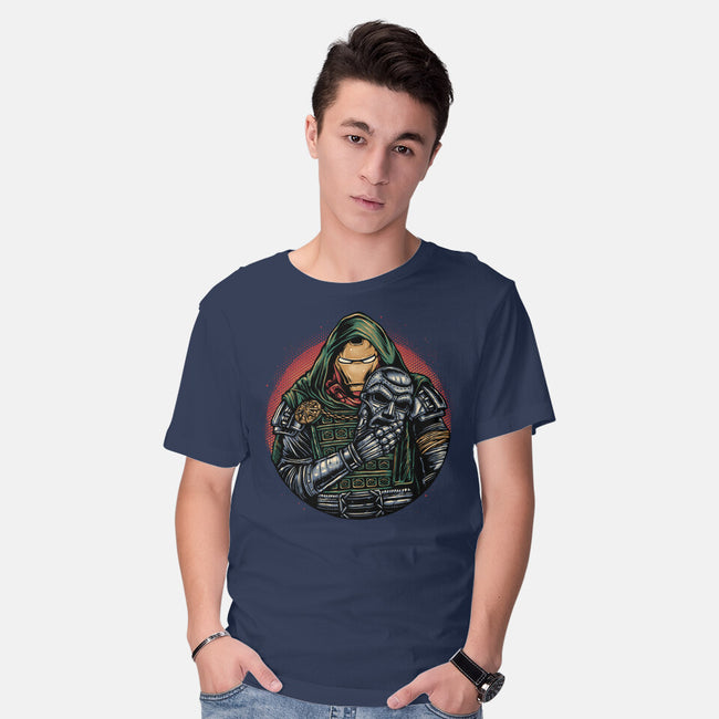 Iron Inside-Mens-Basic-Tee-glitchygorilla