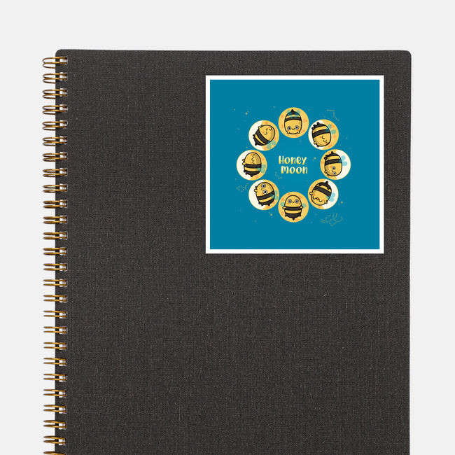 Honey Moon-None-Glossy-Sticker-Freecheese
