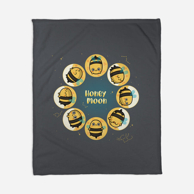 Honey Moon-None-Fleece-Blanket-Freecheese