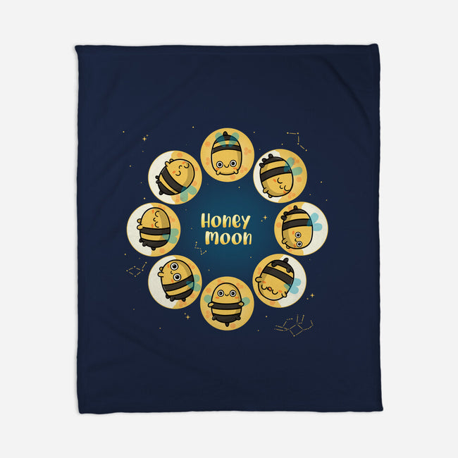 Honey Moon-None-Fleece-Blanket-Freecheese