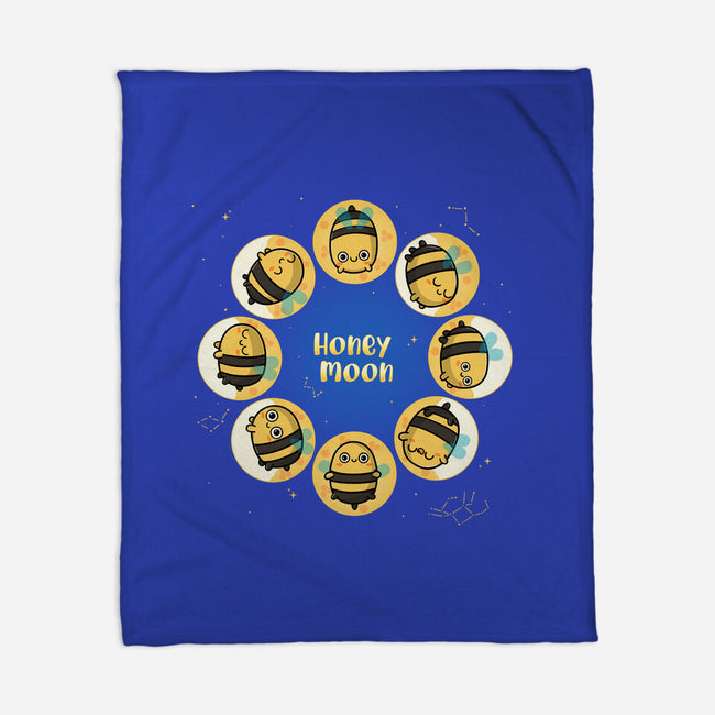 Honey Moon-None-Fleece-Blanket-Freecheese