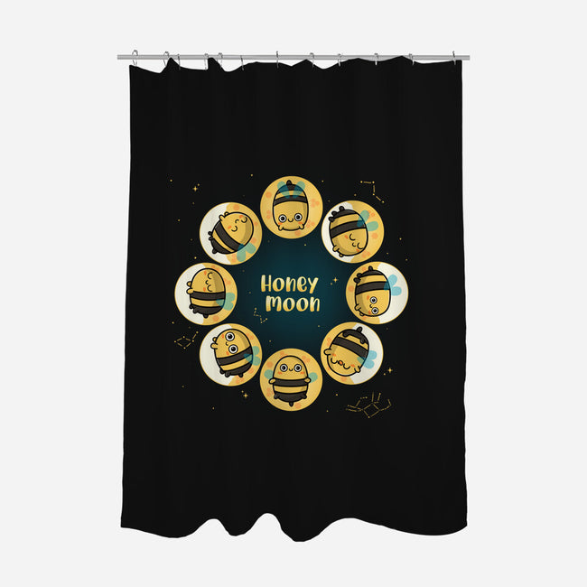 Honey Moon-None-Polyester-Shower Curtain-Freecheese