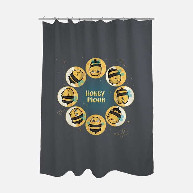 Honey Moon-None-Polyester-Shower Curtain-Freecheese