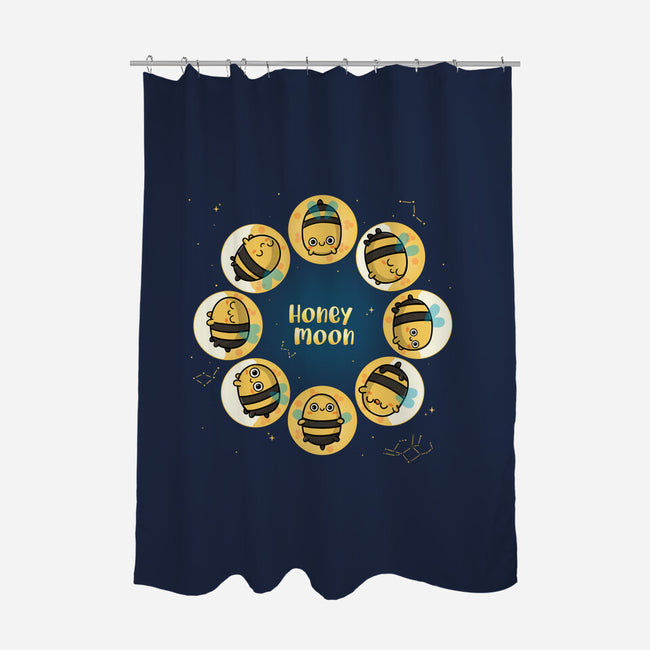 Honey Moon-None-Polyester-Shower Curtain-Freecheese